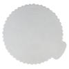 Set of 5 Nonslip Plastic Cake Stands with Textured Bottom ABS Texture for Firm Cake Positioning During Parties and Event