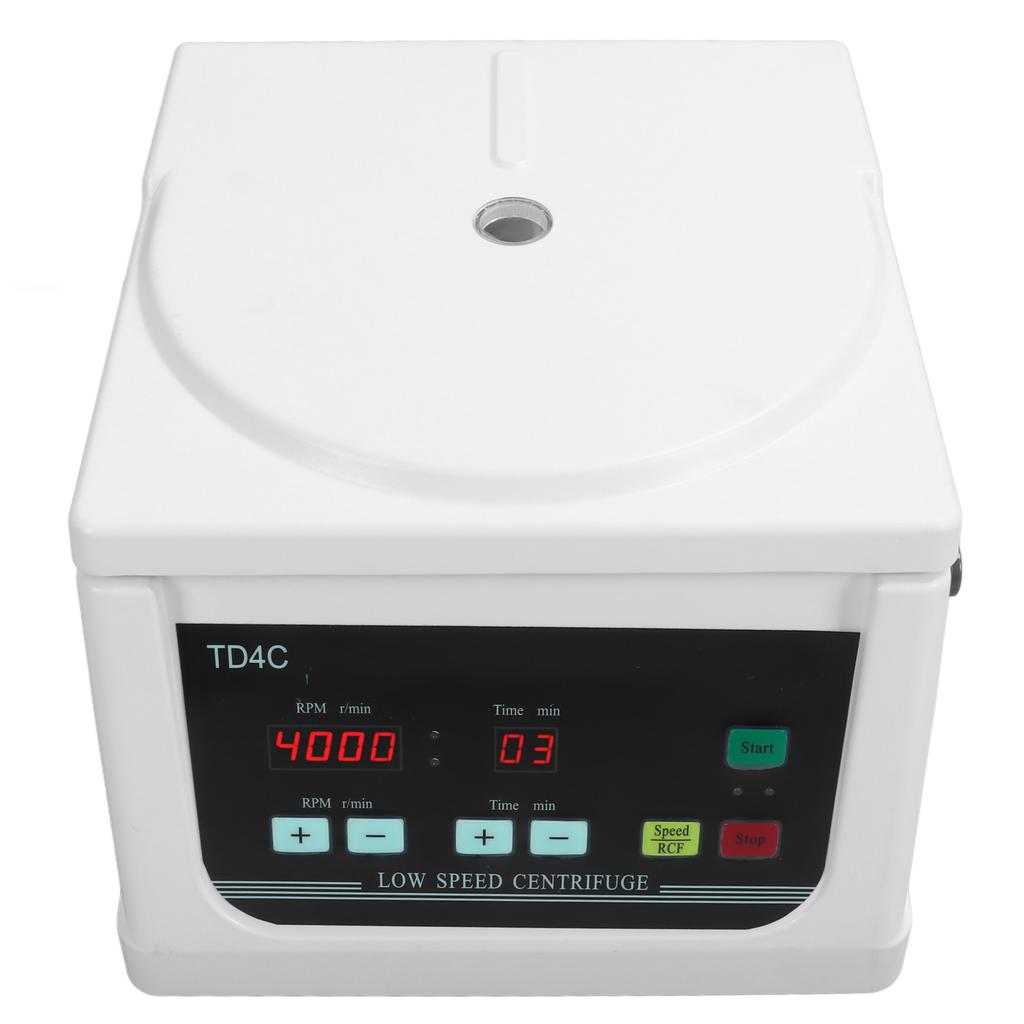 Stolní centrifuga 2200xg 4000rmin LCD displej Laboratorní stolní centrifuga s časovačem