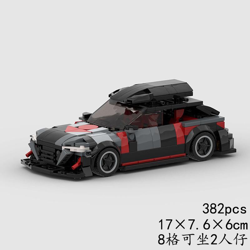 Kinderspielzeug Auto Modell Sportwagen Kompatibel Mit Rennen Kleine Teile DIY Bausteine Puzzle Technologie