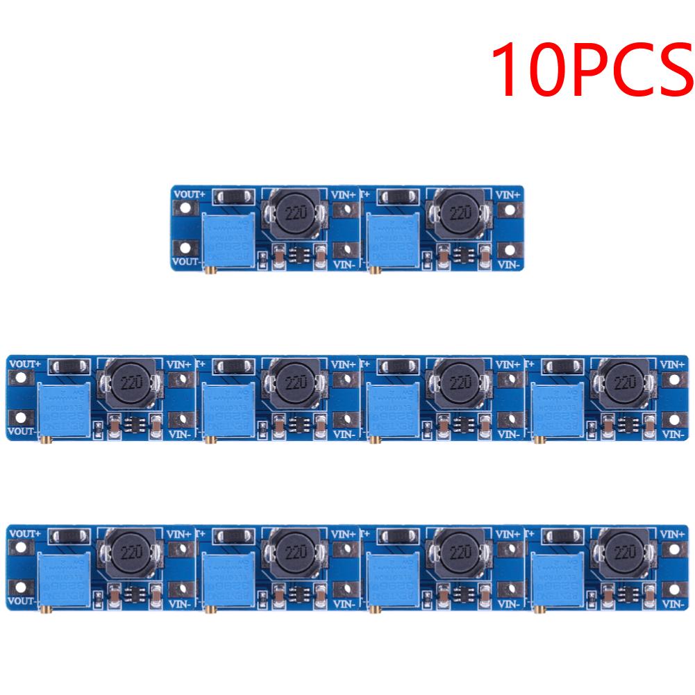 MT3608 Booster Power Supply Module DC-DC Step Up Module Adjustable 2A Max 2V-24V To 5V 9V 12V 28V