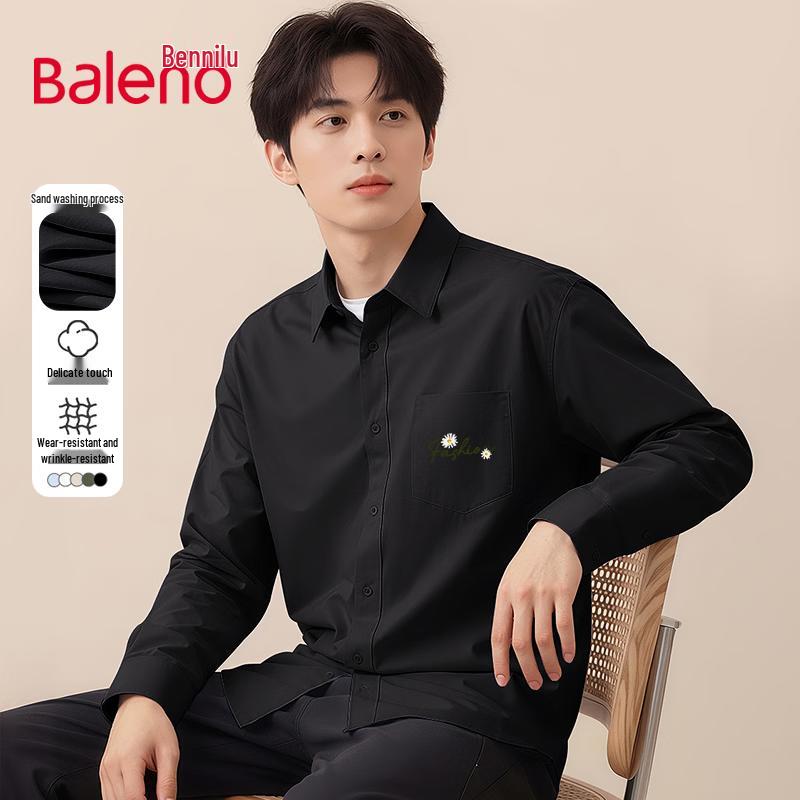 

Baleno Men s Casual Long Sleeve Shirt