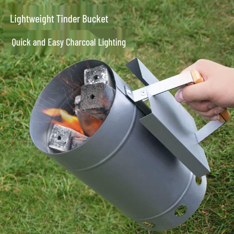 Quick Charcoal Starter Bucket