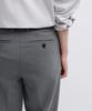 Musinsa Standard Wide Hidden Banding Slacks [Melange Gray]