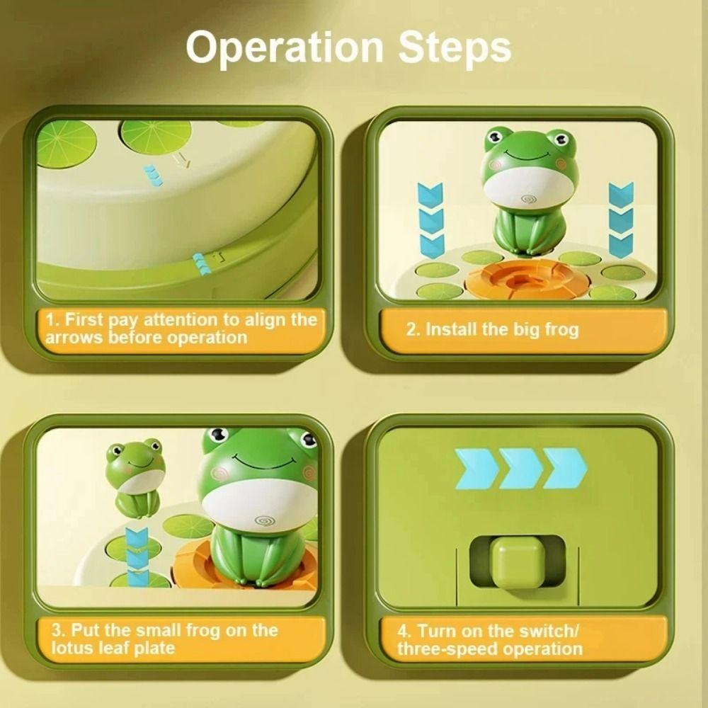 Interactive Training Catching Music Games Electric Music Light Frog Pop Up Game Party Games