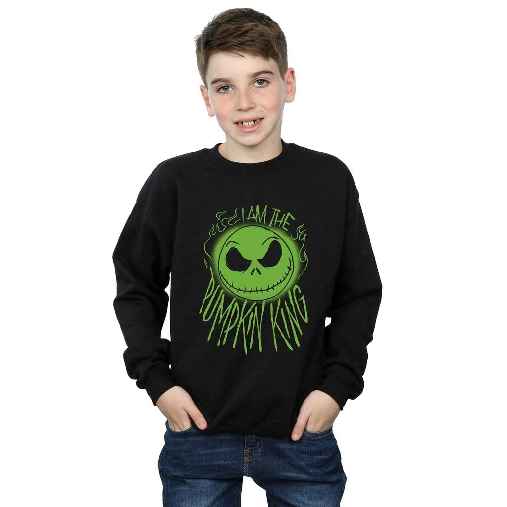 Disney Boys Nightmare Before Christmas Pumpkin King Sweatshirt