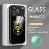 Custodia per Telefono B-Beitars Gerusalemme Per iPhone 17 16 e 15 14 13 12 11 X XR XS Plus Mini Pro Max Custodia Magnetica in Vetro