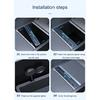 For Tesla Model 3 Highland 2024 Car USB Hub 4-Port 27w Fast Charger Smart Docking Station Adapter Power Shunt Splitter Extension