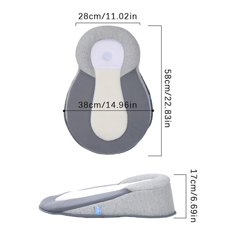 Ζώνη Ασφαλείας Παιδικό Σφηνοειδές Μαξιλάρι Για Νεογέννητο Μωρό Μαξιλάρι Ξαπλώστρας Παλινδρόμηση Οξέων Μαξιλάρι Θηλασμού Για Μείωση Των Αναγωγών