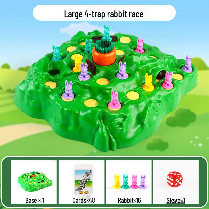 

Морква Кролик Крос: Інтерактивна настільна гра для батьків і дітей