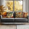 Bohemian Autumn Decorative Cushions Pillowcase Abstract Plants Leaves Cushion Cover Throw Pillow Sofa Pillowcover Decor