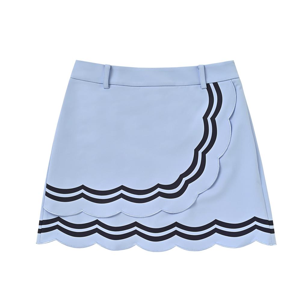 MARTINE GOLF Wave Wrap Culottes_S/Blue