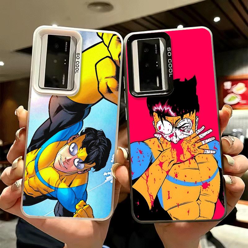 I-Invincible Anime Shockproof Phone Case for Xiaomi Poco X7 X6 X5 X3 Pro F7 Ultra M8 Redmi 15C 15 14C 13C 12C 10C 13 12 10