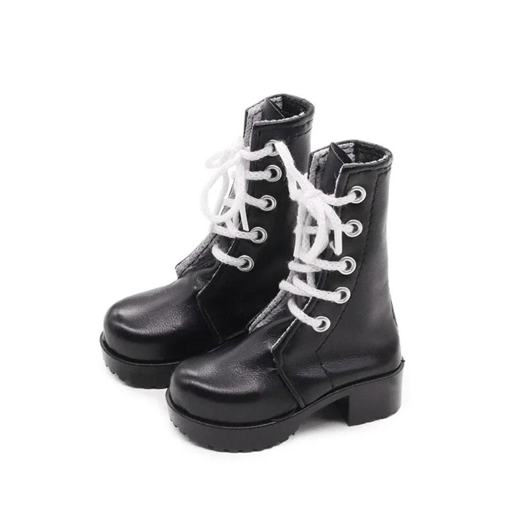 Retro Brown Doll Boots Casual Wearing Doll Long Boots Fashion 60cm Doll Shoes  DIY Toy