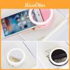 Phone Selfie Ring Light With Usb Rechargeable Power For Makeup And Video Recording