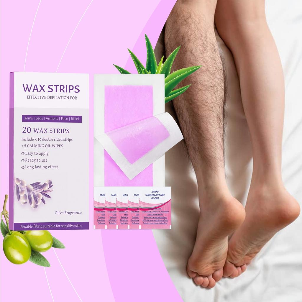 Waxing Strips For Facial And Body Hair Removal Gently Remove Fine Hairs By The , Waterproof And No Residue, Bikini Line 5ML
