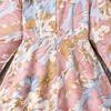 Girl Long Sleeves Floral Print Dress Children Kid Casual Princess Dresses Clothes