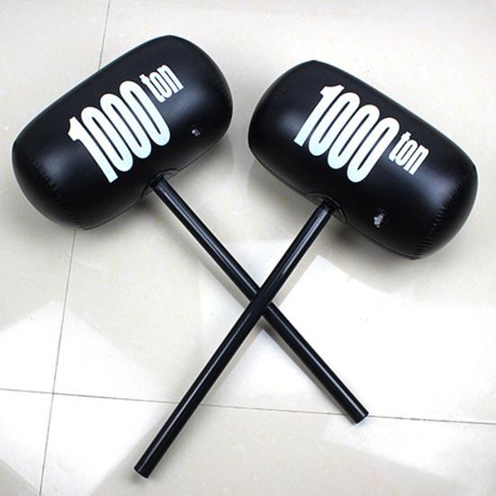 Inflatable 1000 Ton Letters PVC Hammer Mallet Kids Party Pool Cheering Favor