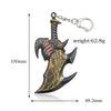 Game God of War: Ragnarok Keychain Blades of Athena Weapon Model Cosplay Props Keychain For Women Men Fans Jewelry Pendant Gifts