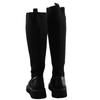 Winter Chunky Women High Boots Knitting Mid Heels Designer Shoes 2025 New Trend Classic Goth Knee High Motorcycle Botas De Mujer