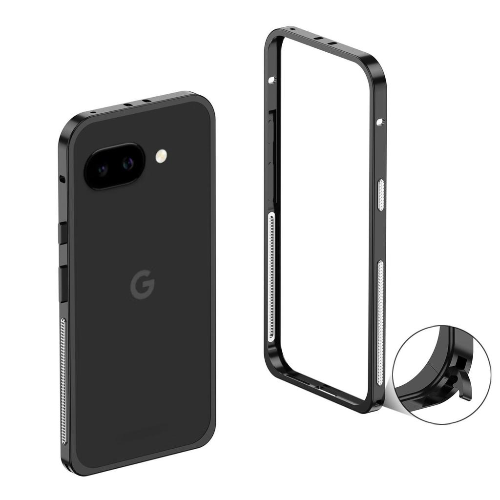 Custodia in Metallo Dissipazione del Calore con Fibbia Edge Transfrontaliera per Google Pixel 10a