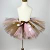 Mädchen-Hirsch-Tutu-Rock mit Stirnband, flauschig, Geburtstagsparty, Baby-Tutu, Tanz-Tüllrock, Kinder-Hirschkostüm, Urlaub, Neujahrsgeschenke