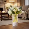 Lâmpada de Vaso Inteligente por Indução: Luminária Decorativa de Alta Qualidade com Dimmer de Três Velocidades e Suporte para Plantas Verdes para Sala de Estar.