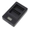 Camera Flash Charger Fit for VB26 VB26B VB30 Battery 5Wx2 Camera Flash Dual Battery Fast Charger with Smart Display