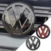 Rsq1 2Pcs Not Affect ACC Car Front Grille Emblem Rear Trunk Lid Cover For Volkswagen VW Tiguan 2017 2018 2019 2020 Auto Accessories