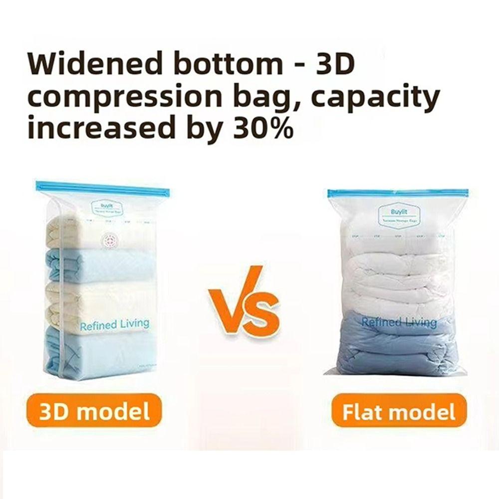 Large Capacity Vacuum Storage Bag Dust-proof Clothes Blankets Organizer  Travel Accessories
