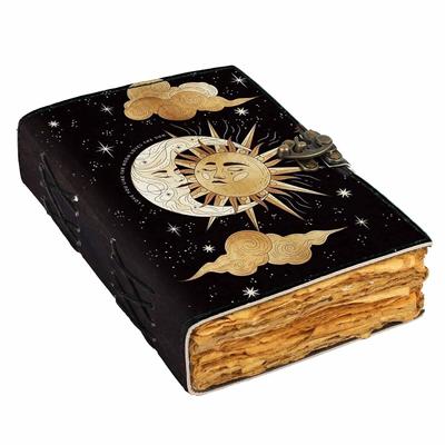 Diario in pelle Notebook Vintage Journal Agenda giornaliera Blocco note con 200 pagine (5x7 pollici,)