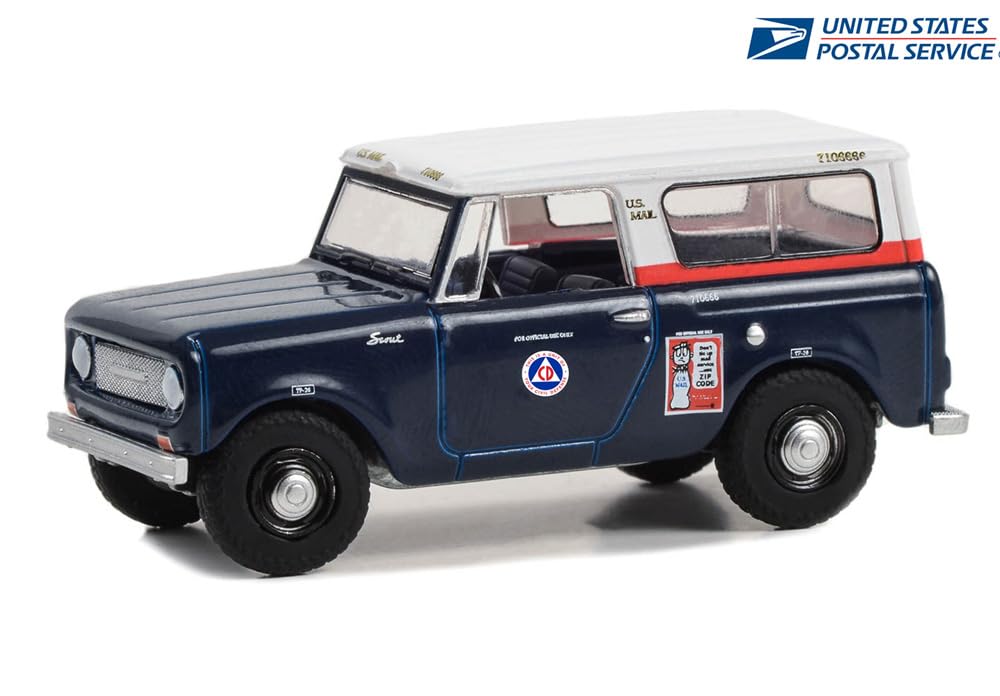 GREENLIGHT scale 1967 Harvester Scout USPS 1/64 -