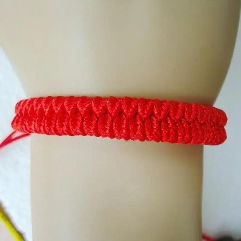 4Pcs ChineseLucky Red String Bracelet For Good Fortune Success And Protection Beautiful Blessings Jewelry