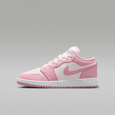Jordan 1 Low Medium Soft Pink White (GS) 40