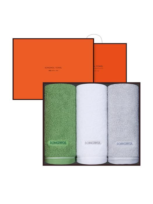 Songwol towel colorful cotton towel 170g 3 sheets Random