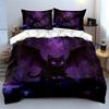 Fantasy Cat Decor Set Forest Soft Comfortable Duvet Cover Bedding Set Included 1*Duvet Cover & 2*Pillowcases, Gift
