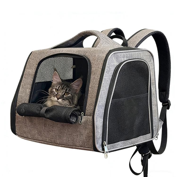 Cat Bag Portable Small Dog Travel Car Pet Outdoor Bag Large Capacity Backpack Pet Carrier Backpack