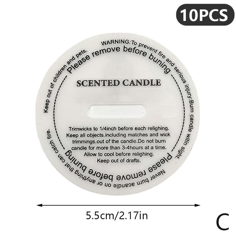 

10 шт. DIY ручные ароматические свечи наклейки этикетка наклейка на чашку серная кислота бумага 5.5cm
