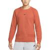 Herren Nike Rundhals Langarm Freizeit Sport Pullover Strickware Krappwurzel Braun DN3618-827