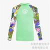 Surfing Suit Long-sleeved Anti-diving Printed Swimsuit Men Women's Sunscreen Snorkeling Jellyfish