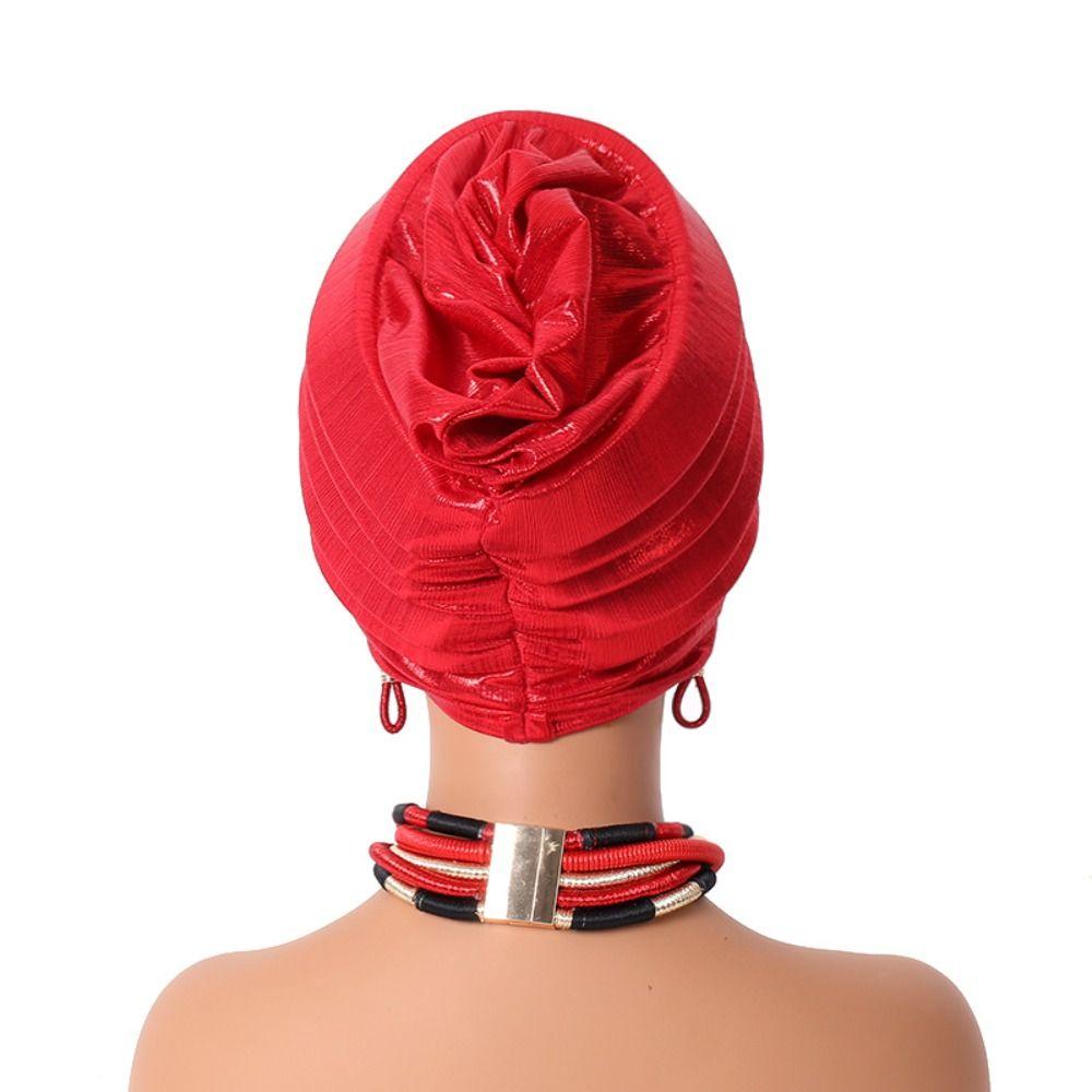 Turbante African Auto Gele Headtie Elegant Bonnet New Headcard