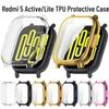 Redmi Watch 5 Active/5 Lite Electroplated TPU Shockproof Waterproof Protective Case