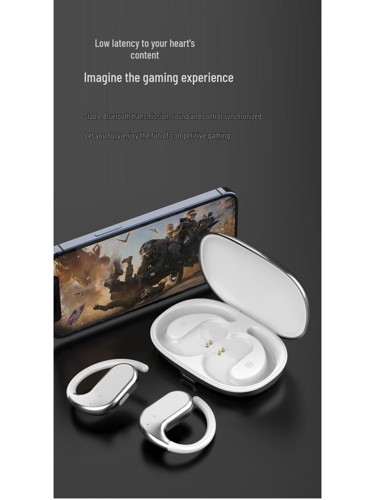 OWS18 Bluetooth Headset: In-ear, Aluminum Alloy, Wireless with Long Battery Life