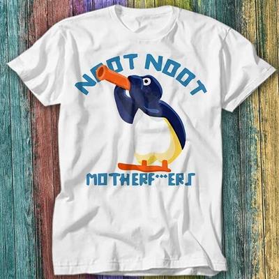 Noot Noot Meme Pingu Motherfcukers T-Shirt Top Tee 280