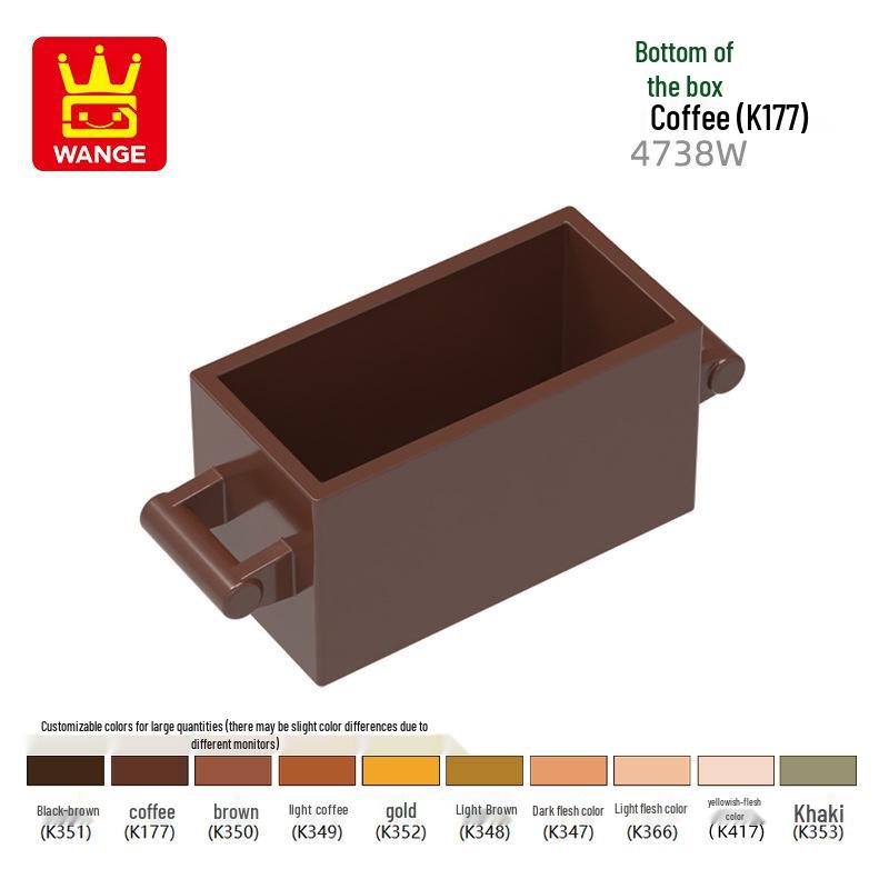 Wange Small Particle Domestic Building Blocks Set (4738W, 3633W, 3962, 4346W, 4345W, 25975W)