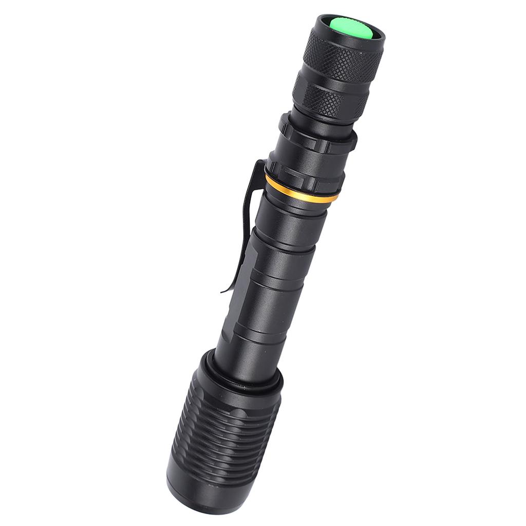 Super Bright Flashlight Zoomable Aluminum Alloy LED Handheld Flashlight for Camping Hiking Exploration