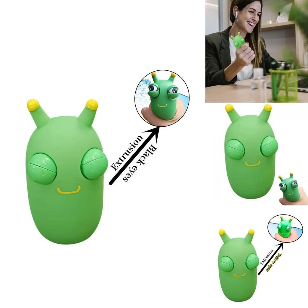 Vegetable Wor Mischievous Insect Trick Decompression Toy For Kids