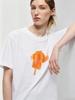 100 Cotton Summer New Ice Cream Printed TShirt WoUnisexs Fashionable ONeck Loose Short Sleeved Female Casual Cute Top