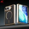 18Ultra 2026 Cases Luxury Magnetic Carbon Fiber Pattern for Magsage Phone Case for iPhone Ultra 18 Fold 18Fold Shockproof Cover