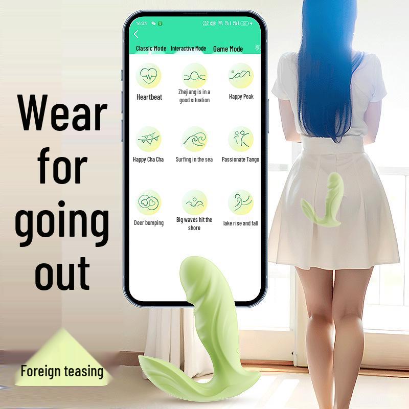 Wireless Remote Silent Vibrator with Strong Vibration - Adult Erotic Female Toy