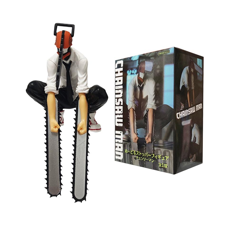 18cm Chainsaw Man Anime Figure Boutique Action Figure Pvc Boxed Set Anime Collectibles Adult Collection Model Doll Toys Gift